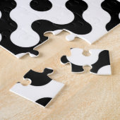 Puzzle Motif de labyrinthe noir (Côté)