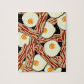 Puzzle Motif de lard et d'oeufs (Vertical)