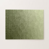 Puzzle Motif de maille géométrique à dégradé vert clair d (Horizontal)