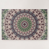 Puzzle Motif de médaillon féminine unique (Horizontal)