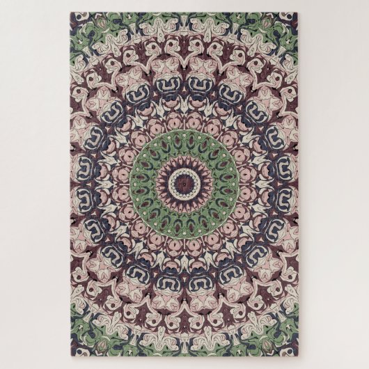 Puzzle Motif de médaillon féminine unique (Vertical)