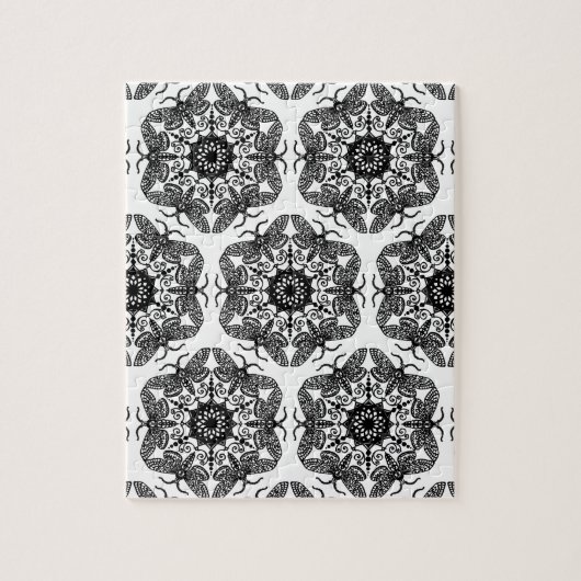 Puzzle Motif de mite de Wycinanka (Vertical)