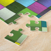 Puzzle Motif de mosaïque tissé (Côté)