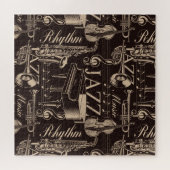 Puzzle Motif de musique jazz (Horizontal)