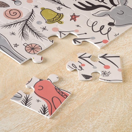 Puzzle Motif de Noël (Côté)