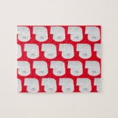 Puzzle Motif de patchs de toilettes (Horizontal)