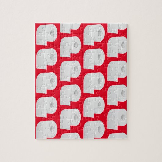 Puzzle Motif de patchs de toilettes (Vertical)