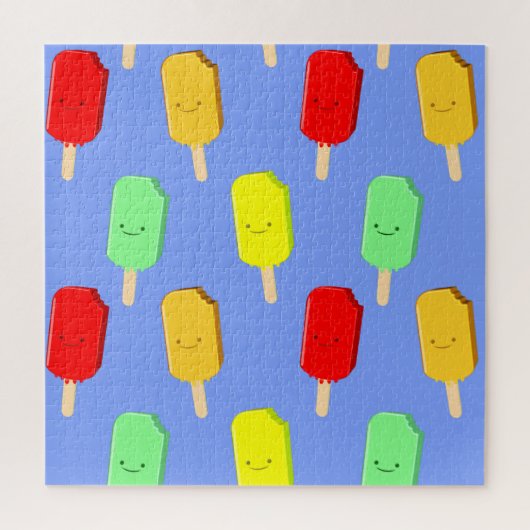 Puzzle Motif de pâte de glace de fruits (Vertical)