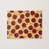 Puzzle Motif de pizza de pepperoni (Horizontal)