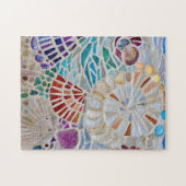 Puzzle Motif de plage de coquillages (Horizontal)