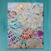 Puzzle Motif de plage de coquillages