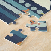 Puzzle Motif de plage tropicale amusant (Côté)