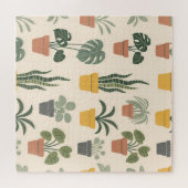 Puzzle Motif de plantes d'intérieur en pot (Horizontal)