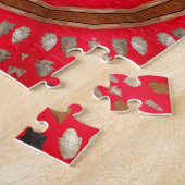 Puzzle motif de pointe de flèche (Côté)