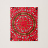 Puzzle motif de pointe de flèche (Vertical)