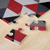 Puzzle Motif de polygone de Minimalistic (prisme) (Côté)