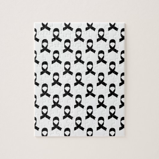 Puzzle Motif de ruban noir (Vertical)