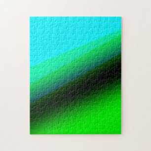 Puzzle Motif de texture abstraite arc-en-ciel vert bleu t