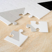 Puzzle Motif de triangles géométriques modernes (Côté)