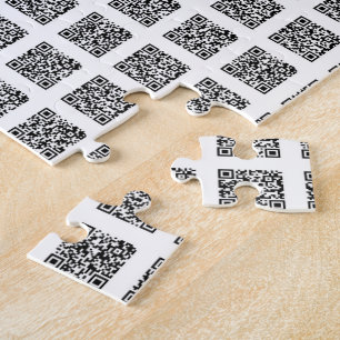 Puzzle Motif de vérification de code QR