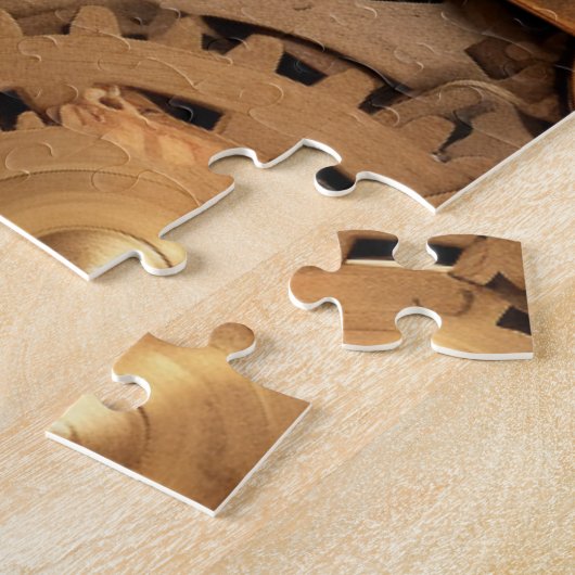 Puzzle Motif des engrenages (Côté)