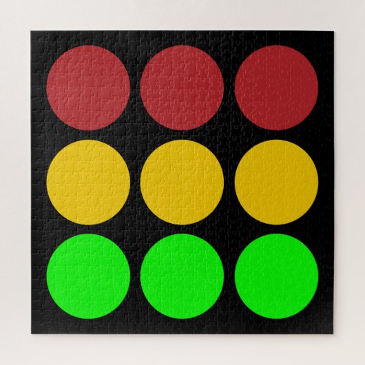 Puzzle Motif des panneaux de signalisation routière avant (Vertical)