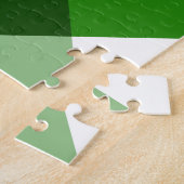 Puzzle Motif diamant Argyle vert (Côté)