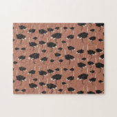 Puzzle Motif d'illustration Ostrich Bird (Horizontal)