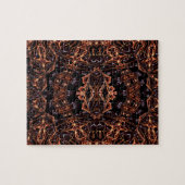 Puzzle Motif d'incendie fractal psychédélique (Horizontal)