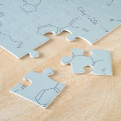 Puzzle Motif du diagramme de chimie  (Côté)