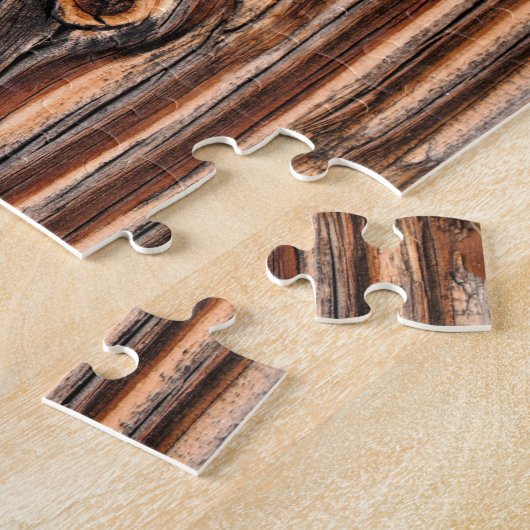 Puzzle Motif du grain de bois (Côté)