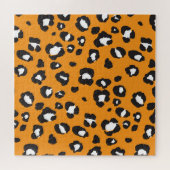 Puzzle Motif Empreinte de léopard classique (Horizontal)