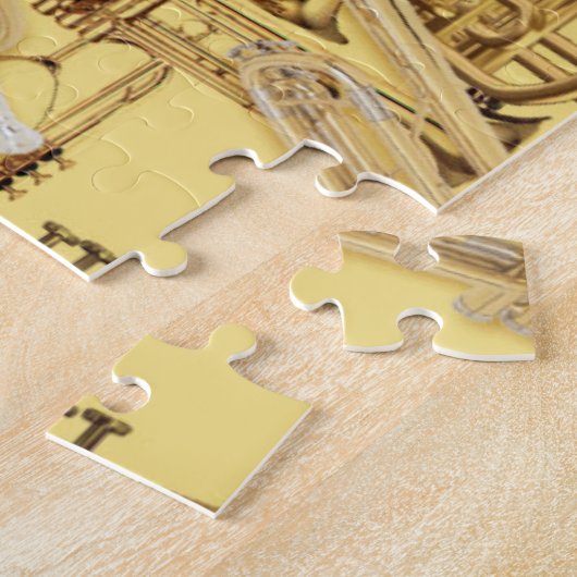 Puzzle Motif en laiton de trompette (Côté)