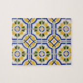Puzzle motif en tuiles vives, Portugal (Horizontal)