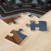 Puzzle Motif étoile brun kaléidoscope... (Côté)