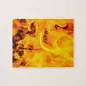 Puzzle Motif Feu Et Flames (Horizontal)