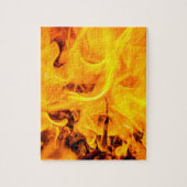 Puzzle Motif Feu Et Flames (Vertical)