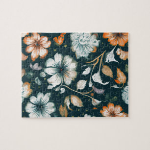 Puzzle Motif Floral Cute Pastel Couleurs Fleurs