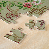 Puzzle Motif floral vintage (Côté)