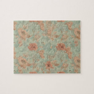 Puzzle Motif Floral vintage Aux Couleurs Pastel Fleurs