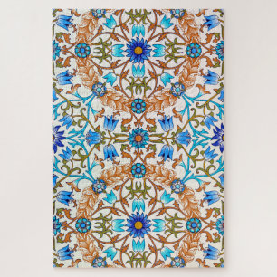 Puzzle Motif floral vintage, William Morris
