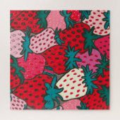Puzzle Motif Fraise (Horizontal)