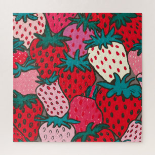 Puzzle Motif Fraise