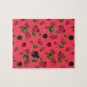 Puzzle Motif framboise (Horizontal)