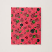 Puzzle Motif framboise (Vertical)