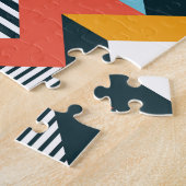 Puzzle Motif géométrique Abstrait moderne. (Côté)