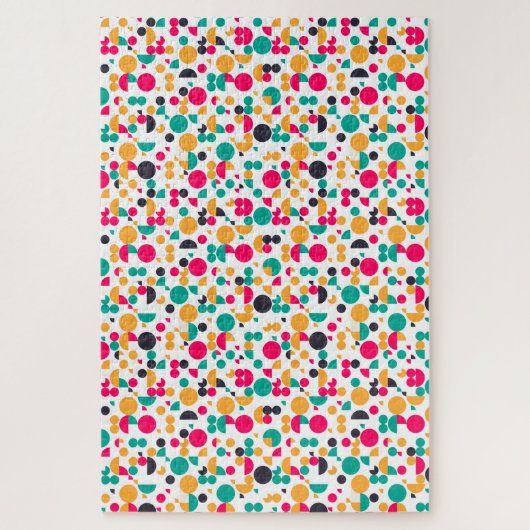 Puzzle Motif géométrique coloré (Vertical)