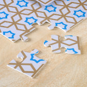 Puzzle motif géométrique islamique (Côté)
