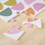 Puzzle Motif géométrique moderne dans les couleurs printe (Côté)