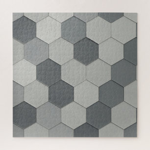 Puzzle Motif géométrique moderne de carreaux hexagonaux